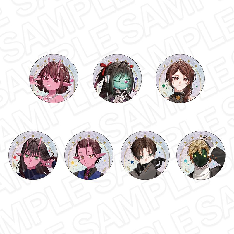 銀河特急 ミルキー☆サブウェイ ホログラムカンバッジ Party Ver. ("MILKY SUBWAY THE GALACTIC LIMITED EXPRESS" Hologram Can Badge Party Ver.)