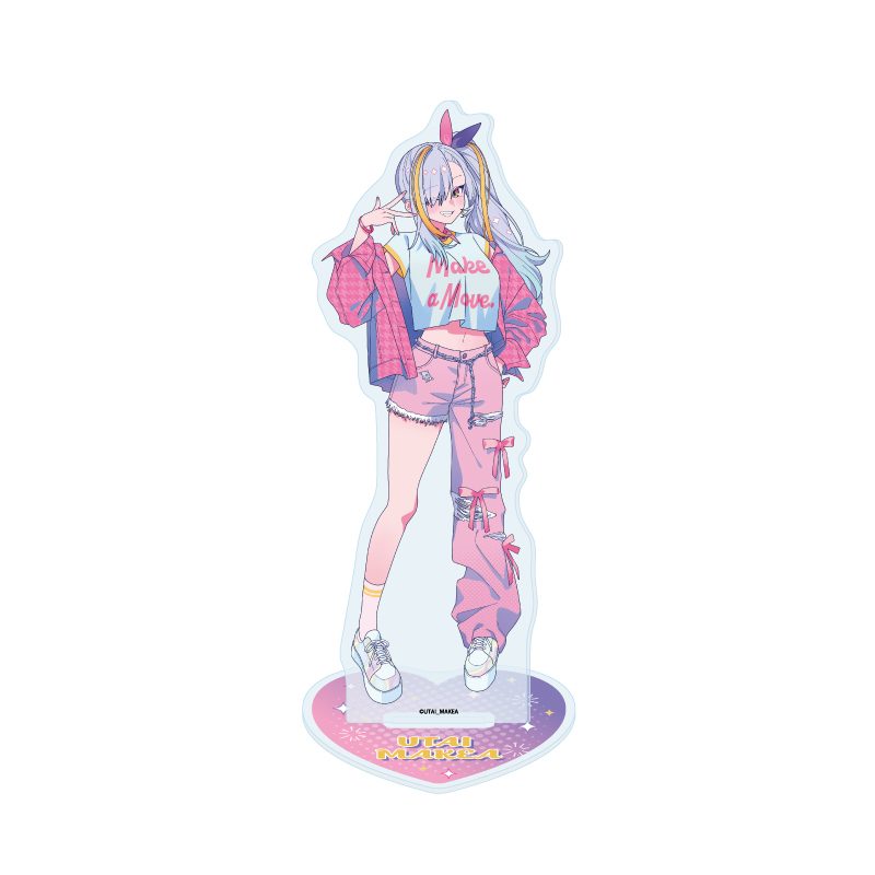 アクリルスタンド 歌衣メイカ 06 ニューレトロVer.(描き起こしイラスト) (Acrylic Stand Utai Meika 06 New Retro Ver. (Original Illustration))