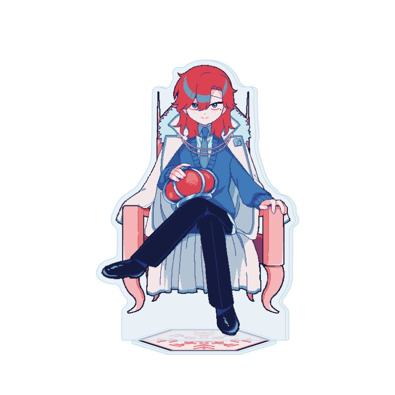アクリルスタンド 氷点下30度の絶望 02 十二村結 王冠Ver.(描き下ろしイラスト) (Acrylic Stand "Despair at minus 30 degrees" 02 Tonimura Yui Crown Ver. (Original Illustration))
