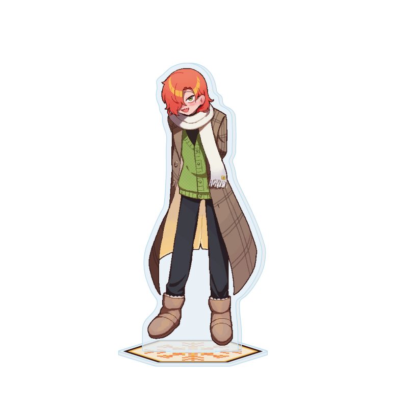 アクリルスタンド 氷点下30度の絶望 04 十二村結(3年後) 冬服Ver.(描き下ろしイラスト) (Acrylic Stand "Despair at minus 30 degrees" 04 Tonimura Yui (3 Years Later) Winter Outfit Ver. (Original Illustration))