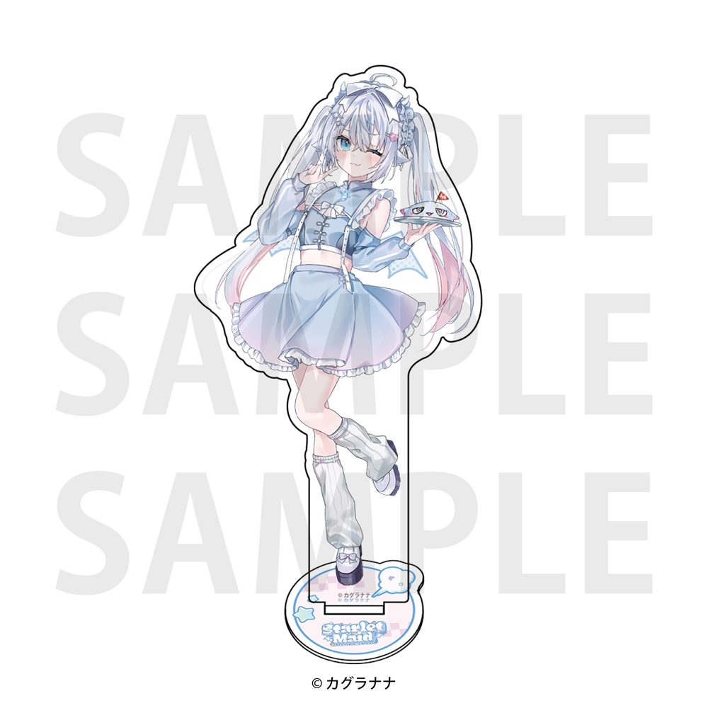 カグラナナ×E-DINER コラボカフェ アクリルスタンド 等身 (Kagura Nana x E-DINER Collaboration Cafe Acrylic Stand Life Size)