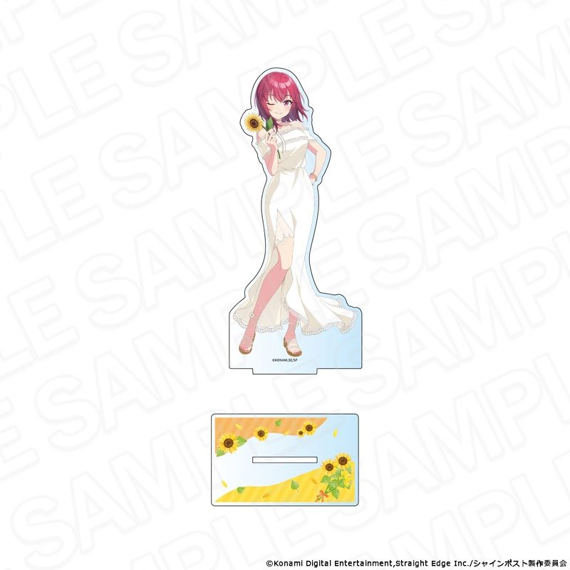 シャインポスト デカアクリルスタンド 祇園寺雪音 sunflower Ver. ("Shine Post" Deka Acrylic Stand Gionji Yukine Sunflower Ver.)