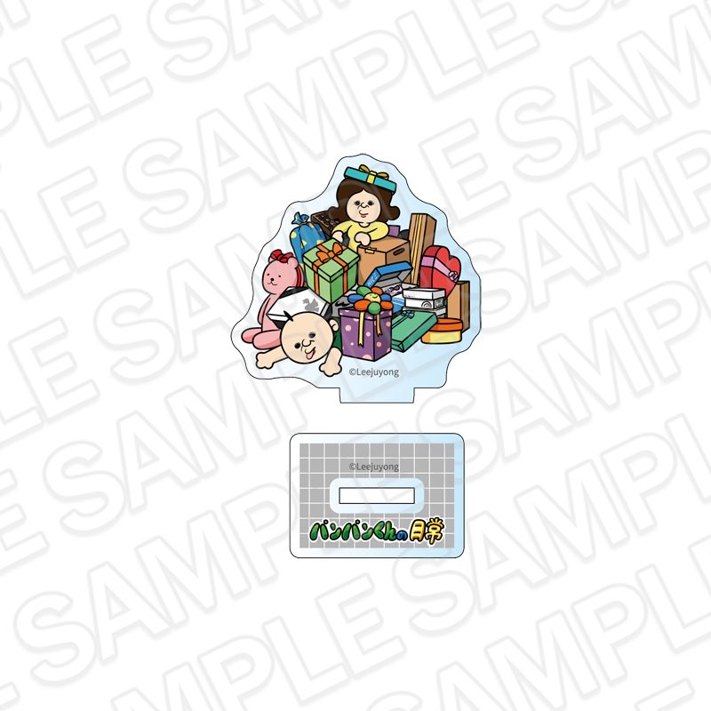 パンパンくんの日常 ミニアクリルスタンド A ラブスタグラムVer. ("Bbangbbang's Diary" Mini Acrylic Stand A Lovestagram Ver.)