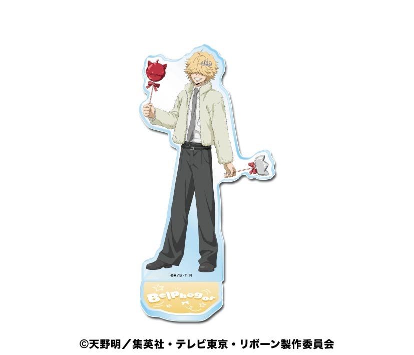 家庭教師ヒットマンREBORN! アクリルスタンド 9 ベルフェゴール(10年後) ("Reborn!" Acrylic Stand 9 Belphegor (10 Years Later))