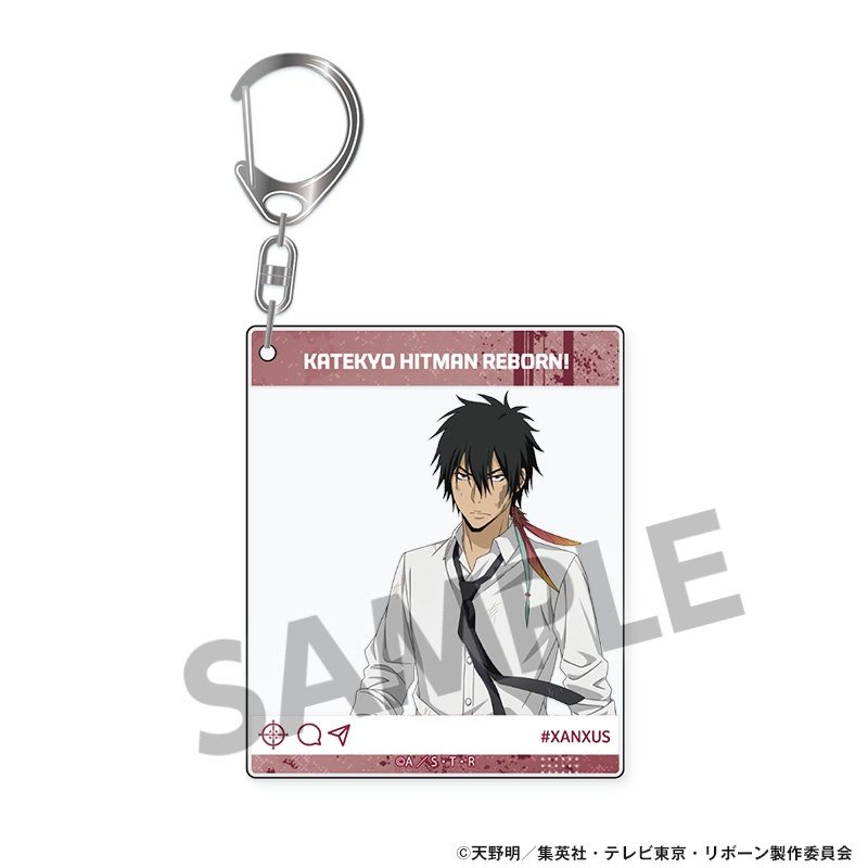 家庭教師ヒットマンREBORN! 描き下ろしアクリルキーホルダー XANXUS(10年後) ("Reborn!" Original Illustration Acrylic Key Chain XANXUS (10 Years Later))