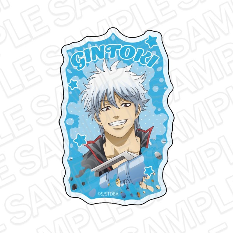 銀魂 アクリルマグネット 坂田銀時 水鉄砲Ver. ("Gintama" Acrylic Magnet Sakata Gintoki Water Gun Ver.)