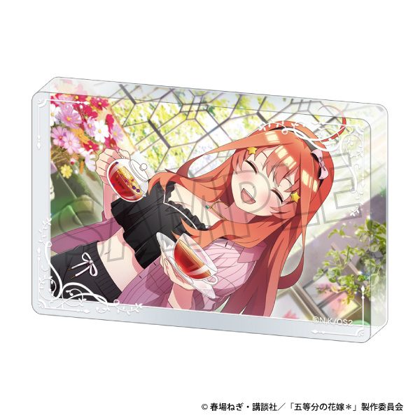 五等分の花嫁* アクリルブロック おうちデート 中野五月 ("The Quintessential Quintuplets Specials 2" Acrylic Block Home Date Nakano Itsuki)