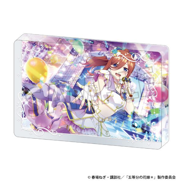 五等分の花嫁* アクリルブロック バースデーパーティー 中野三玖 ("The Quintessential Quintuplets Specials 2" Acrylic Block Birthday Party Nakano Miku)