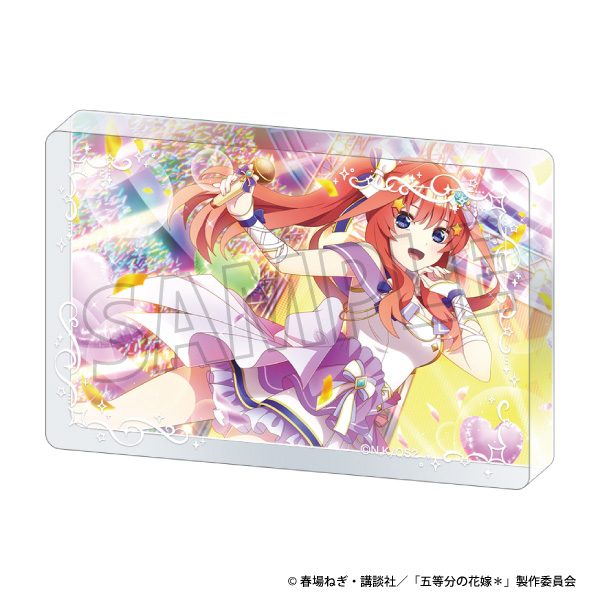 五等分の花嫁* アクリルブロック バースデーパーティー 中野五月 ("The Quintessential Quintuplets Specials 2" Acrylic Block Birthday Party Nakano Itsuki)