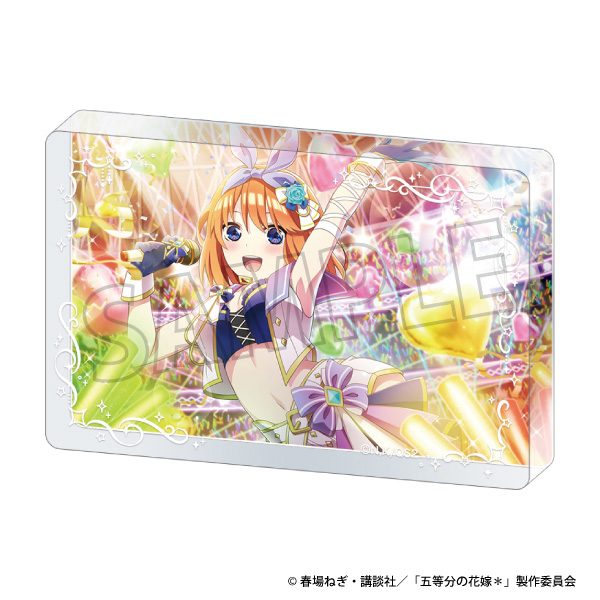 五等分の花嫁* アクリルブロック バースデーパーティー 中野四葉 ("The Quintessential Quintuplets Specials 2" Acrylic Block Birthday Party Nakano Yotsuba)