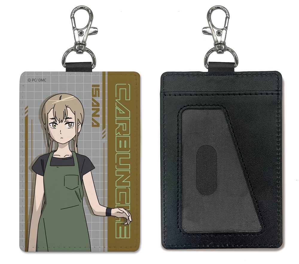 DARK MACHINE THE ANIMATION イサナ パスケース(ナスカン付き) ("Dark Machine: The Animation" Isana Pass Case (with Snap Hook))