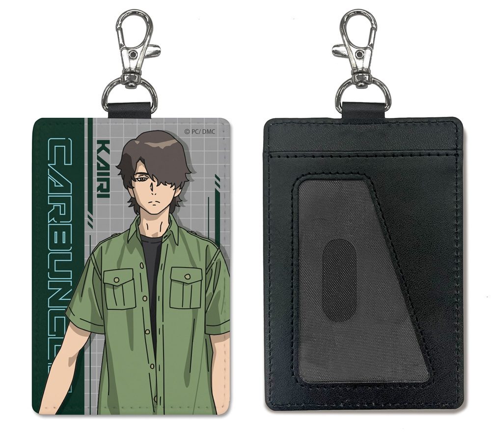DARK MACHINE THE ANIMATION カイリ パスケース(ナスカン付き) ("Dark Machine: The Animation" Kairi Pass Case (with Snap Hook))