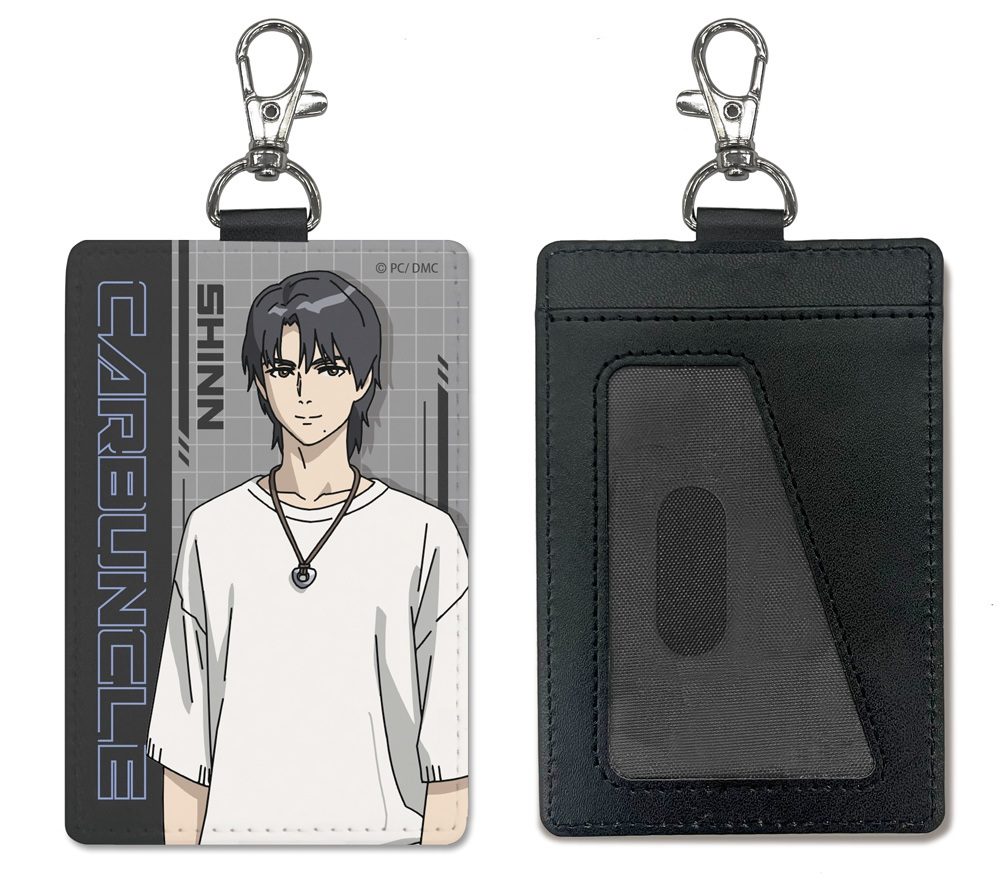 DARK MACHINE THE ANIMATION シン パスケース(ナスカン付き) ("Dark Machine: The Animation" Shinn Pass Case (with Snap Hook))