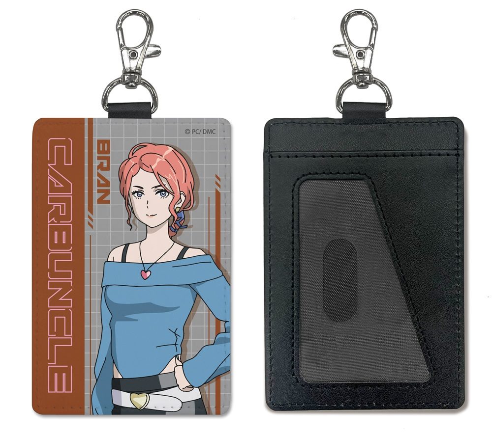 DARK MACHINE THE ANIMATION ブラン パスケース(ナスカン付き) ("Dark Machine: The Animation" Bran Pass Case (with Snap Hook))