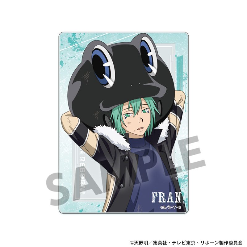 家庭教師ヒットマンREBORN! 描き下ろしアクリルカード フラン ("Reborn!" Original Illustration Acrylic Card Fran)