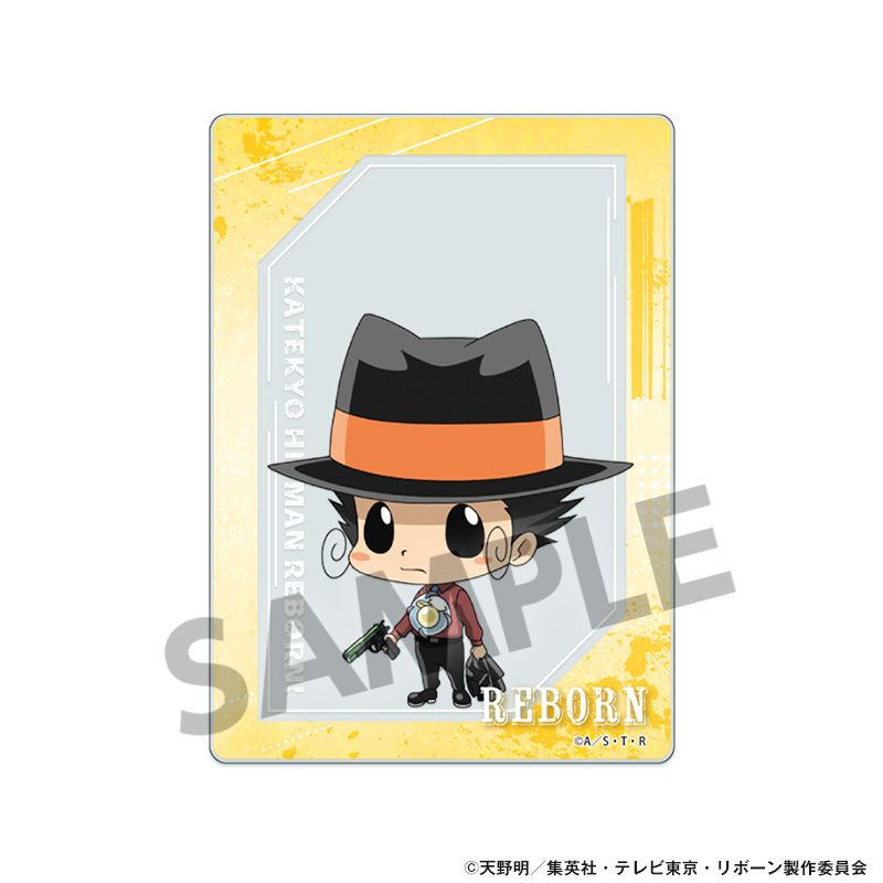 家庭教師ヒットマンREBORN! 描き下ろしアクリルカード リボーン ("Reborn!" Original Illustration Acrylic Card Reborn)