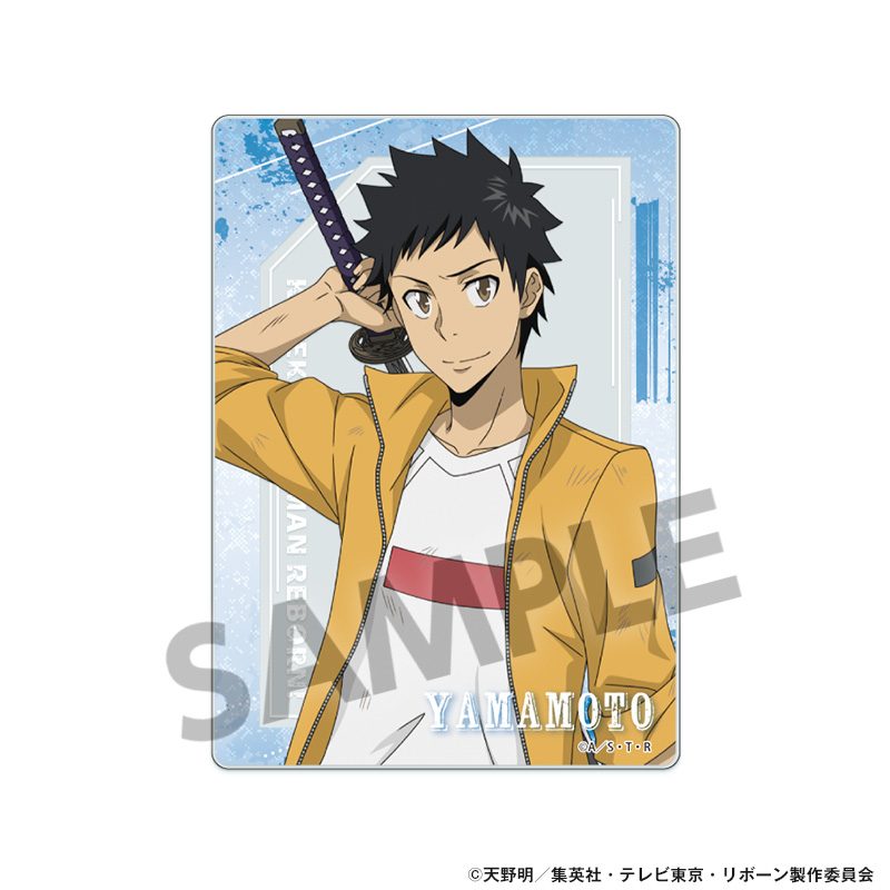 家庭教師ヒットマンREBORN! 描き下ろしアクリルカード 山本武 ("Reborn!" Original Illustration Acrylic Card Yamamoto Takeshi)