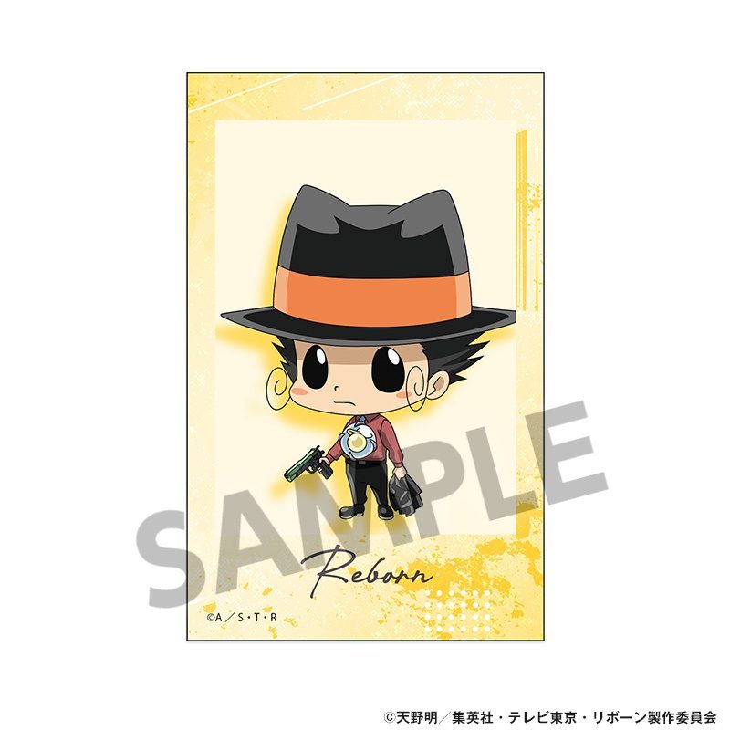 家庭教師ヒットマンREBORN! 描き下ろしインスタントフォト風ステッカー リボーン ("Reborn!" Original Illustration Instant Photo Style Sticker Reborn)