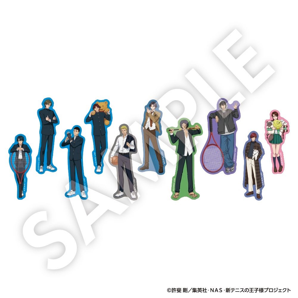 新テニスの王子様 トレーディングアクリルバッジ Vol.6 ("New The Prince of Tennis" Trading Acrylic Badge Vol. 6)