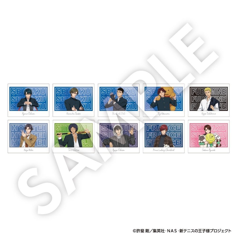 新テニスの王子様 トレーディングスナップショット風カード Vol.6 ("New The Prince of Tennis" Trading Snap Shot Style Card Vol. 6)