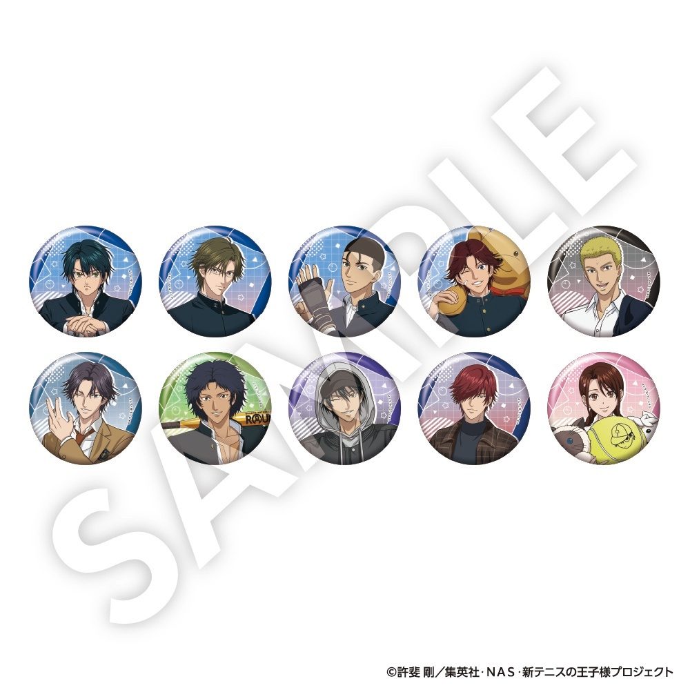 新テニスの王子様 トレーディング缶バッジ Vol.6 ("New The Prince of Tennis" Trading Can Badge Vol. 6)