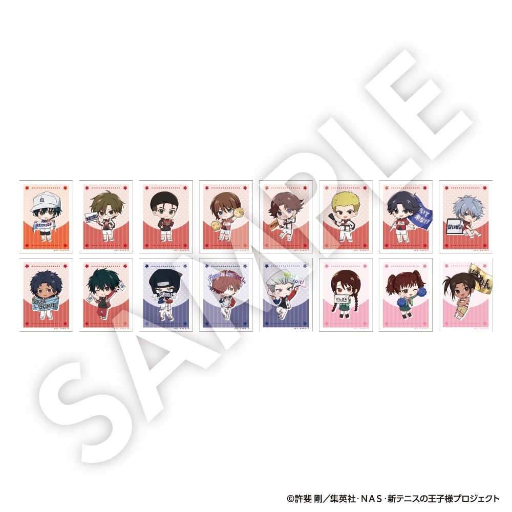 新テニスの王子様 フレフレンズステッカー Vol.9(1パック2枚入り) ("New The Prince of Tennis" Furefriends Sticker Vol. 9 (2 Pieces per Pack))