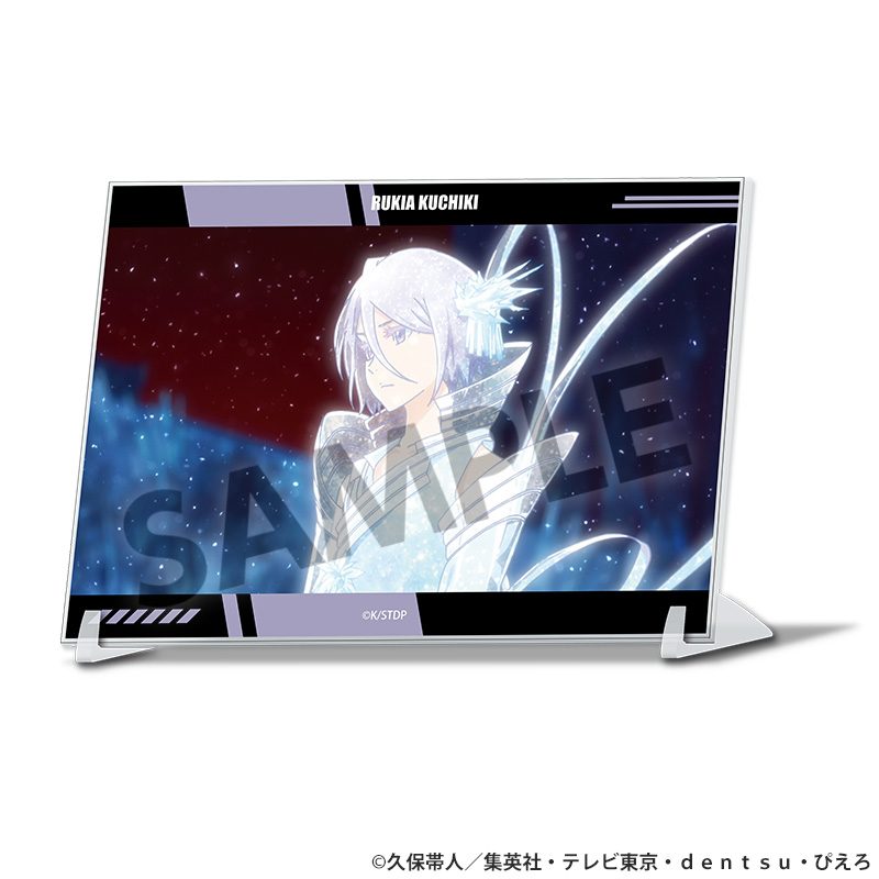 BLEACH 千年血戦篇 A6ビジュアルアクリルプレート 朽木ルキア ("Bleach: Thousand-Year Blood War" A6 Visual Acrylic Plate Kuchiki Rukia)