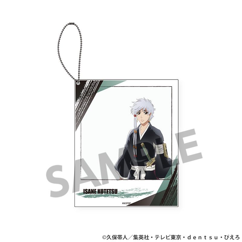 BLEACH 千年血戦篇 ポラロイド風アクリルキーホルダー 虎徹勇音 ("Bleach: Thousand-Year Blood War" Polaroid-Style Acrylic Key Chain Kotetsu Isane)