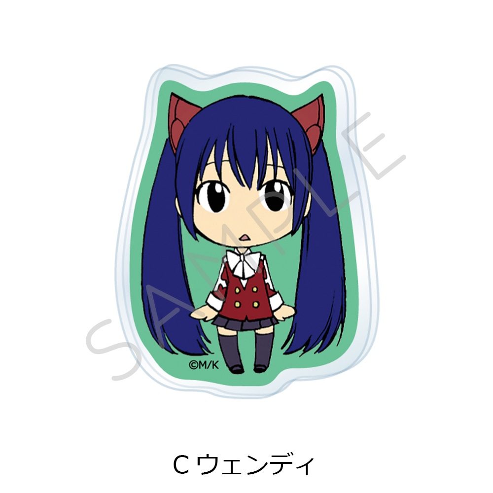 FAIRY TAIL 第2弾 アクリルマグネットクリップ C ウェンディ ("Fairy Tail" Vol. 2 Acrylic Magnet Clip C Wendy)