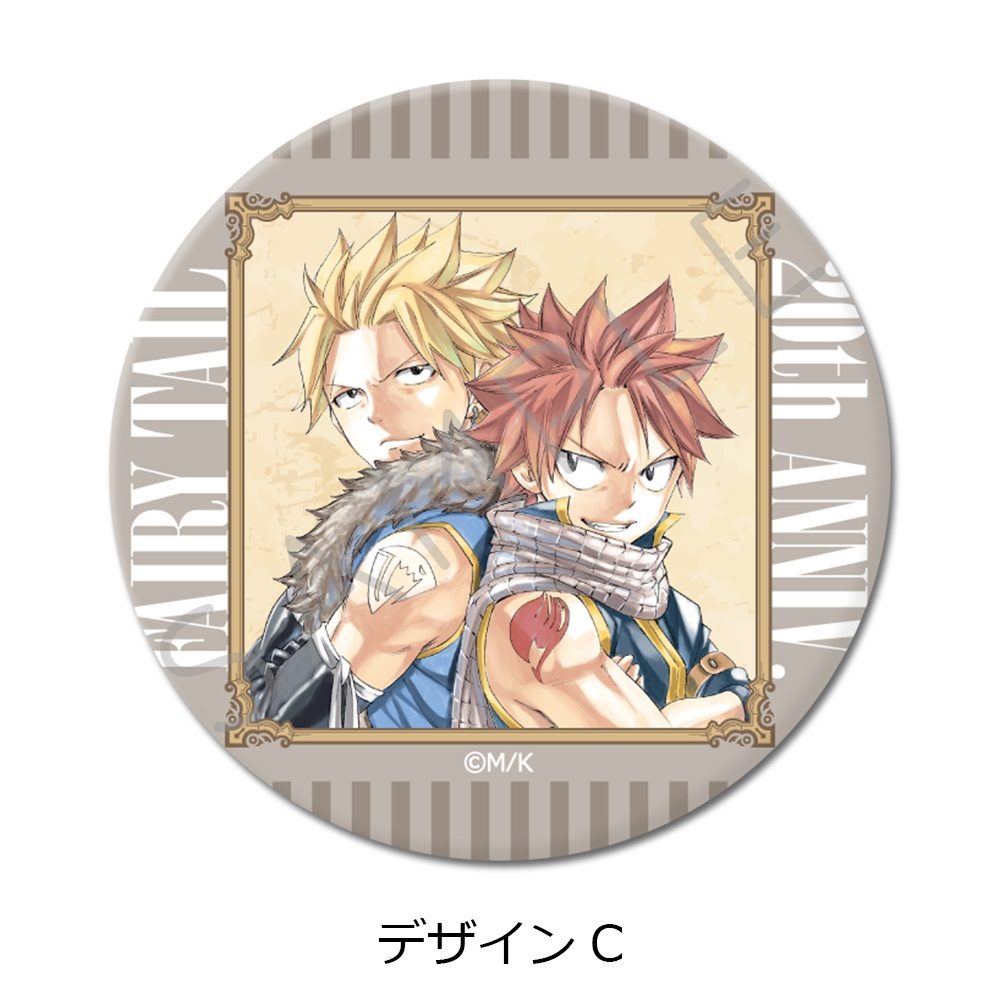FAIRY TAIL 第2弾 丸形缶バッジ(57mm) デザインC ("Fairy Tail" Vol. 2 Round Can Badge (57mm) Design C)