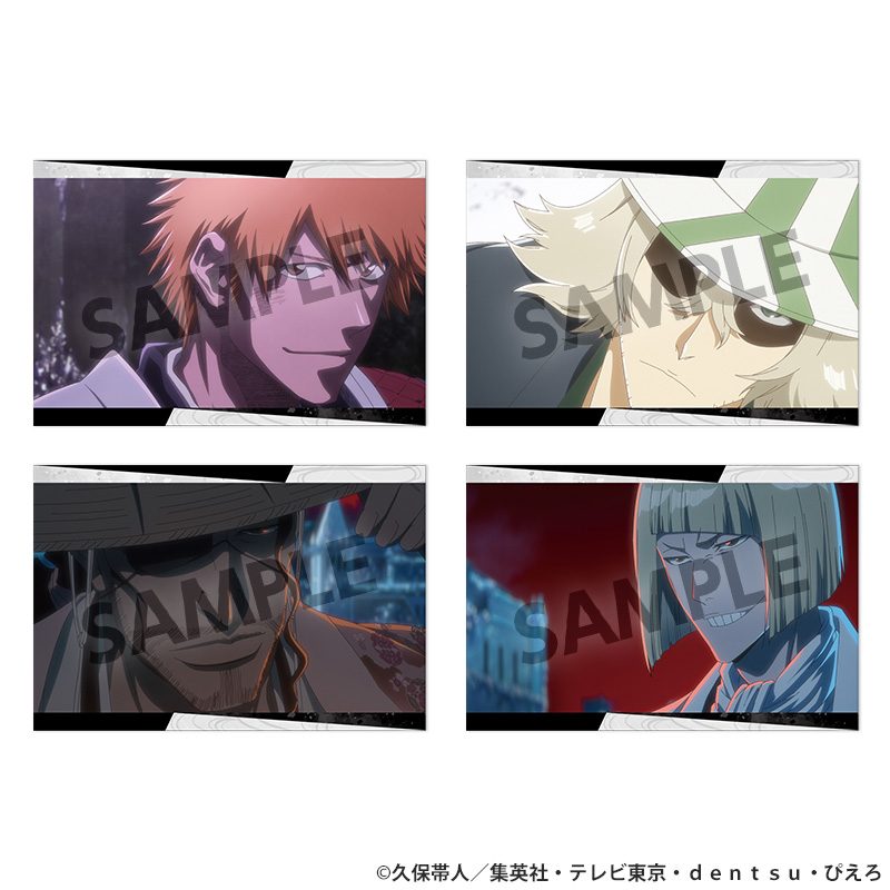 BLEACH 千年血戦篇 ポストカードセット Vol.1 ("Bleach: Thousand-Year Blood War" Postcard Set Vol. 1)