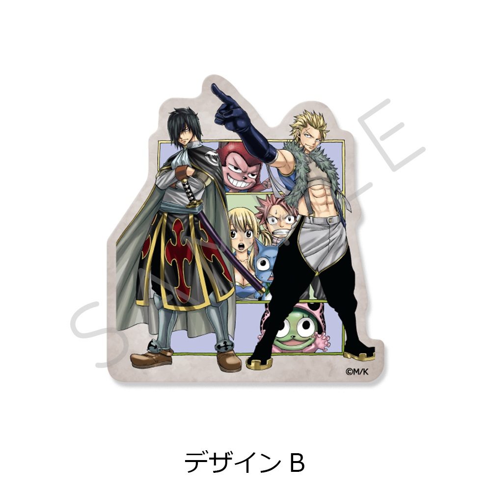FAIRY TAIL 第2弾 クリアステッカー デザインB ("Fairy Tail" Vol. 2 Clear Sticker Design B)