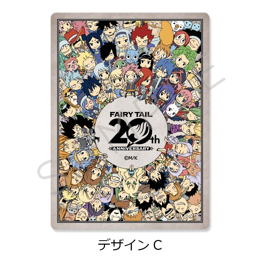 FAIRY TAIL 第2弾 クリアステッカー デザインC ("Fairy Tail" Vol. 2 Clear Sticker Design C)