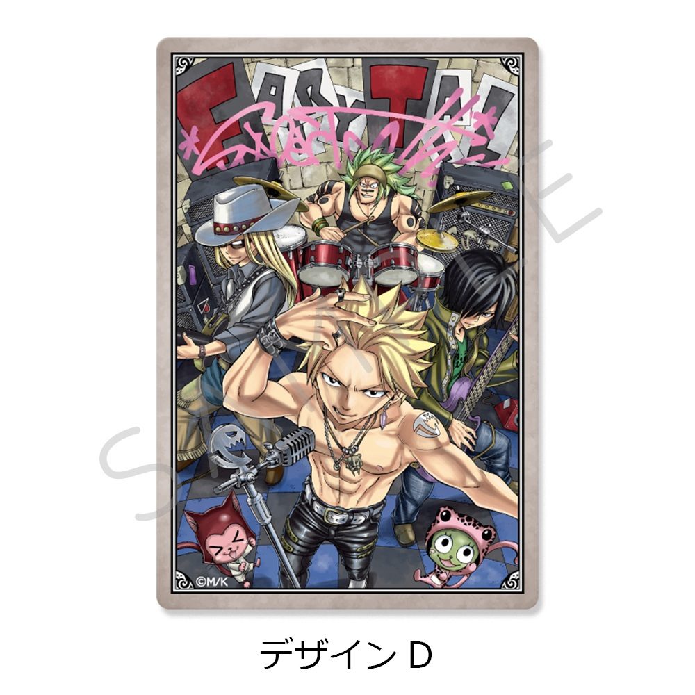 FAIRY TAIL 第2弾 クリアステッカー デザインD ("Fairy Tail" Vol. 2 Clear Sticker Design D)