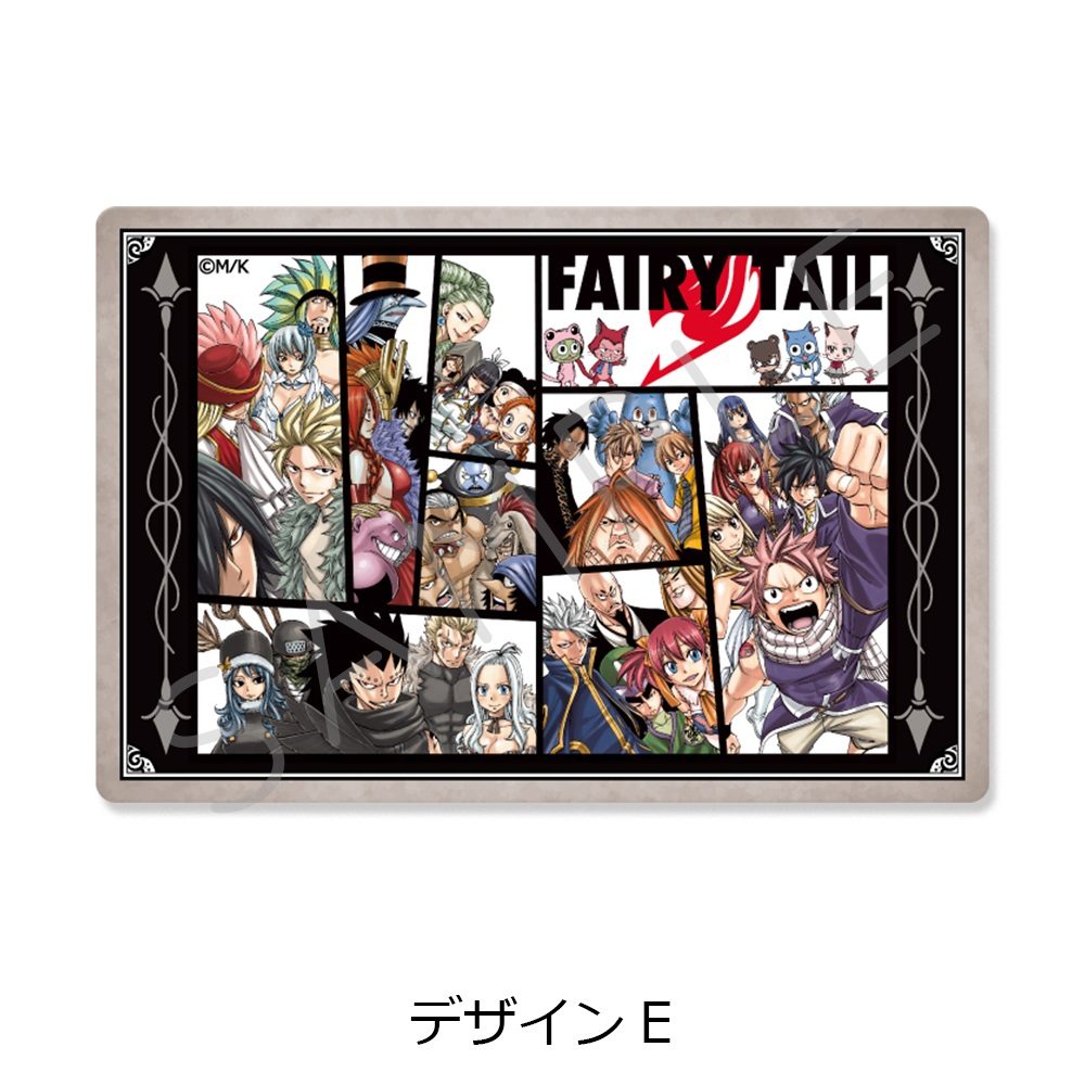 FAIRY TAIL 第2弾 クリアステッカー デザインE ("Fairy Tail" Vol. 2 Clear Sticker Design E)