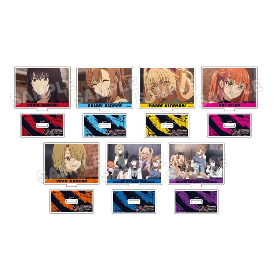 魔法少女リリカルなのは EXCEEDS Gun Blaze Vengeance トレーディング場面写アクリルスタンド B ("Magical Girl Lyrical Nanoha Exceeds Gun Blaze Vengeance" Trading Scenes Acrylic Stand B)