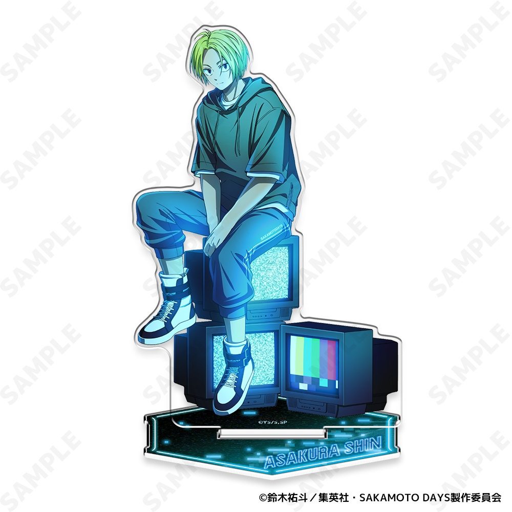 SAKAMOTO DAYS アクリルスタンド 2 朝倉シン ("Sakamoto Days" Acrylic Stand 2 Asakura Shin)