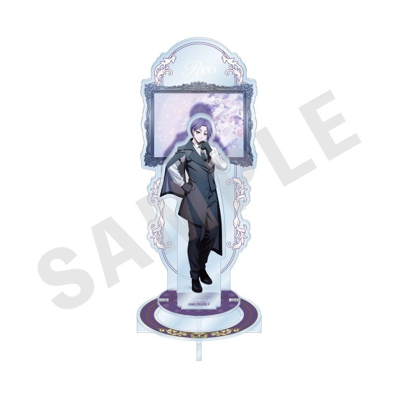 ブルーロック 背景付きアクリルスタンド アートコレクションVer. 御影玲王 ("Blue Lock" Acrylic Stand with Background Art Collection Ver. Mikage Reo)