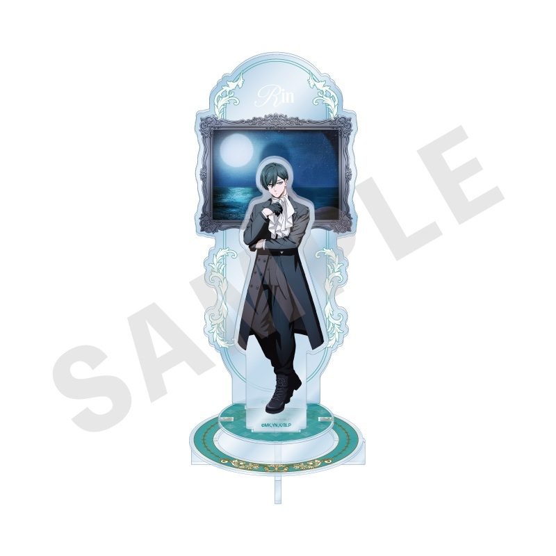 ブルーロック 背景付きアクリルスタンド アートコレクションVer. 糸師凛 ("Blue Lock" Acrylic Stand with Background Art Collection Ver. Itoshi Rin)