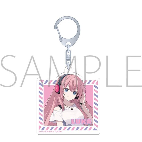 初音ミクシリーズ アクリルキーホルダー 巡音ルカ (Hatsune Miku Series Acrylic Key Chain Megurine Luka)