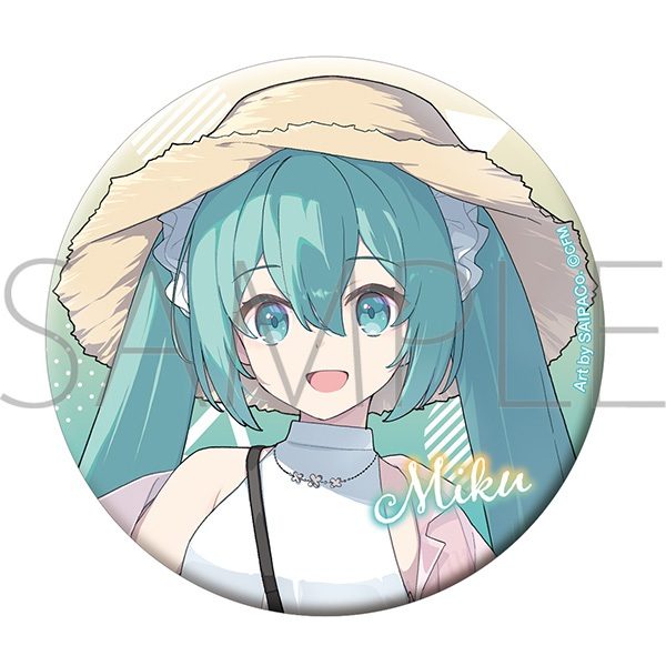 初音ミクシリーズ グリッター缶バッジ 初音ミク (Hatsune Miku Series Glitter Can Badge Hatsune Miku)