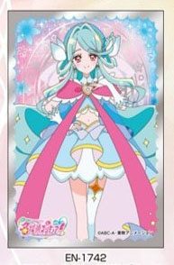 キャラクタースリーブ 名探偵プリキュア! キュアエクレール スターキラリングフォーム EN-1742 (Character Sleeve "Star Detective Precure!" Cure Eclair Star Kira Ring Form EN-1742)