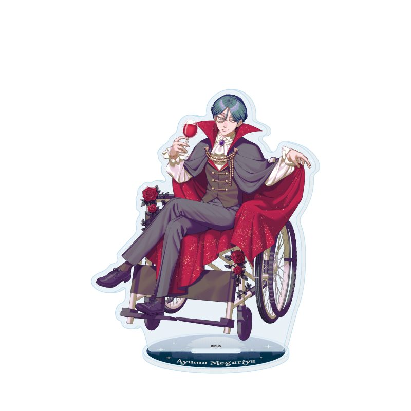 アクリルスタンド 都市伝説解体センター 01 廻屋渉 ハロウィンVer.(描き下ろしイラスト) (Acrylic Stand "Urban Myth Dissolution Center" 01 Meguriya Ayumu Halloween Ver. (Original Illustration))