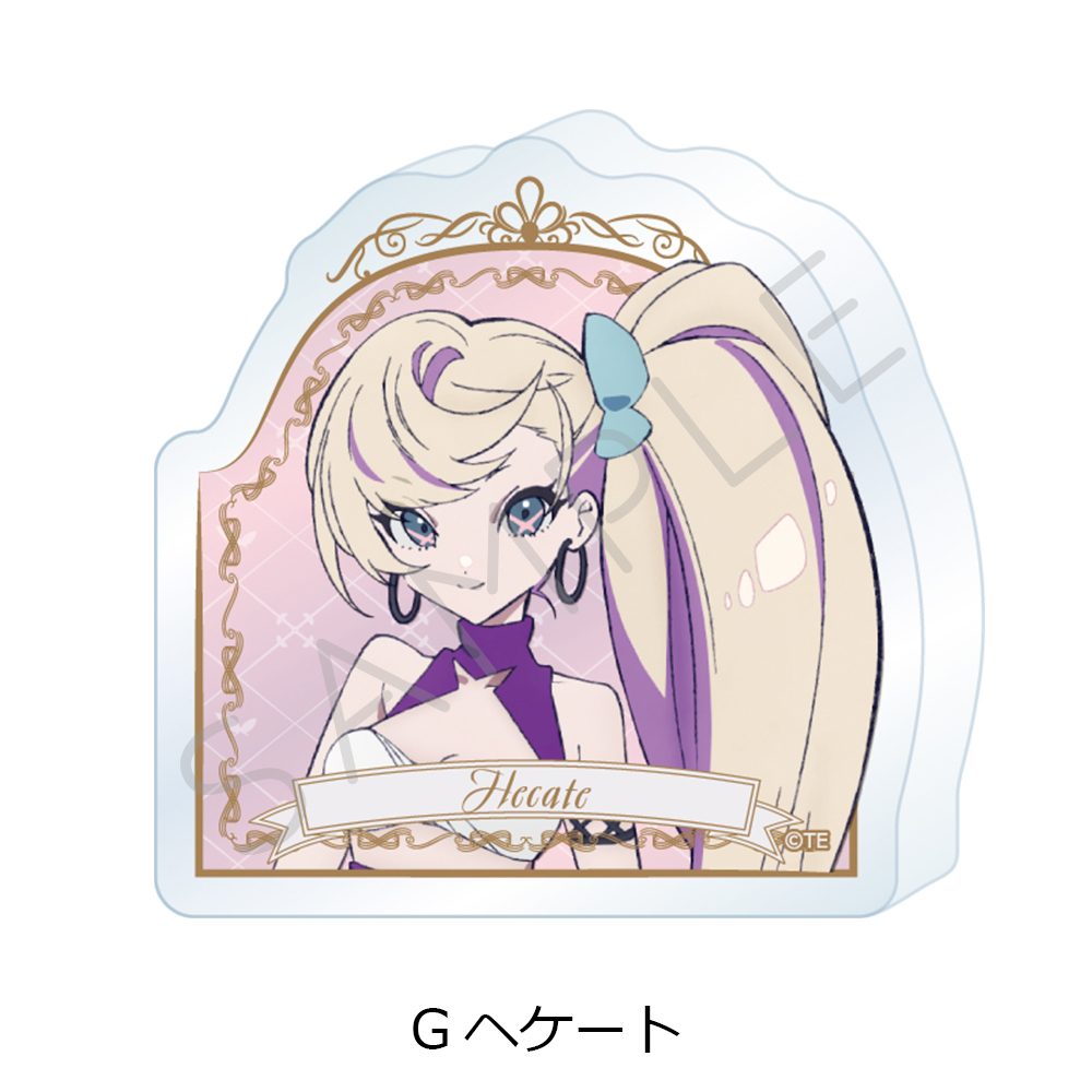 THE RIBBON HERO リボンヒーロー アクリルミニブロック G ヘケート ("The Ribbon Hero" Acrylic Mini Block G Hecate)