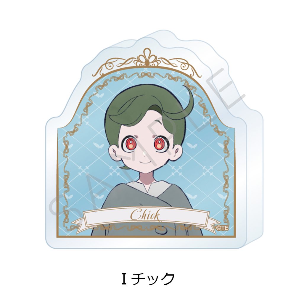 THE RIBBON HERO リボンヒーロー アクリルミニブロック I チック ("The Ribbon Hero" Acrylic Mini Block I Chick)