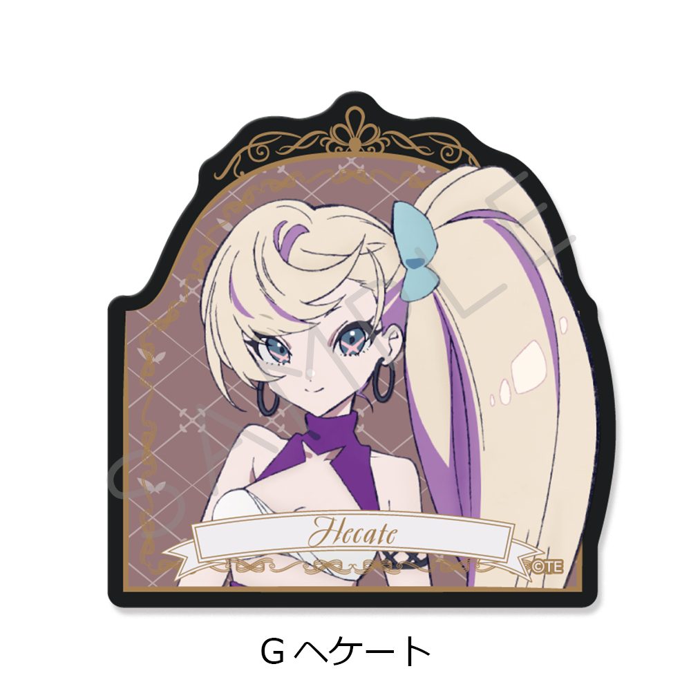 THE RIBBON HERO リボンヒーロー クリアカードステッカー G ヘケート ("The Ribbon Hero" Clear Card Sticker G Hecate)
