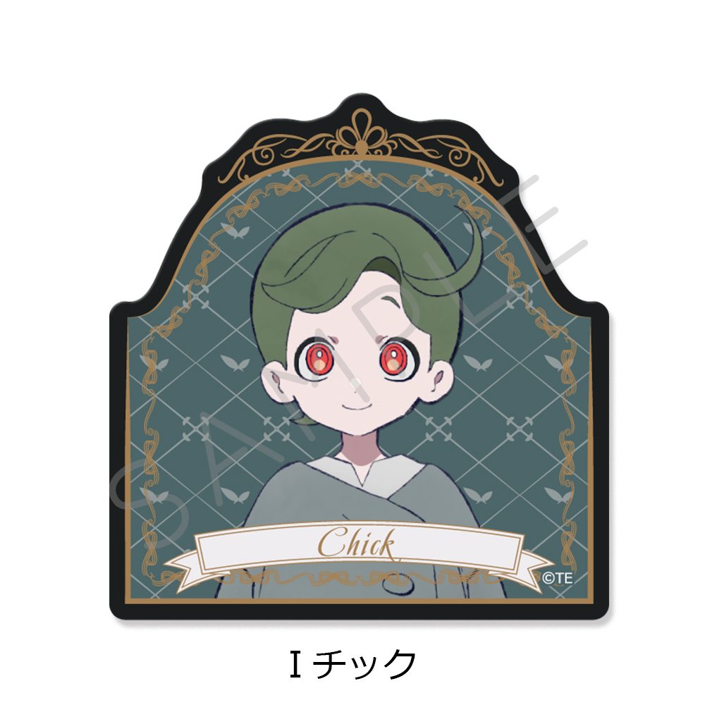 THE RIBBON HERO リボンヒーロー クリアカードステッカー I チック ("The Ribbon Hero" Clear Card Sticker I Chick)