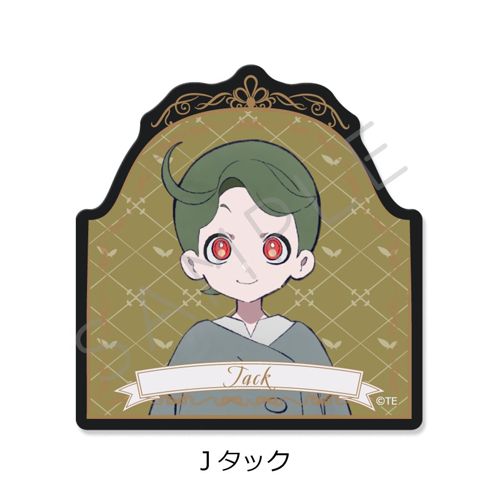 THE RIBBON HERO リボンヒーロー クリアカードステッカー J タック ("The Ribbon Hero" Clear Card Sticker J Tack)