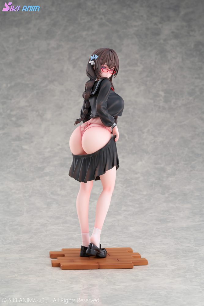 Siki Anim 地味だけど下着派手な子 1/6スケール塗装済完成品フィギュア 通常版 (SIKI ANIM A PLAIN GIRL WITH FLASHY UNDERWEAR 1/6 SCALE FIGURE NORMAL EDITION)