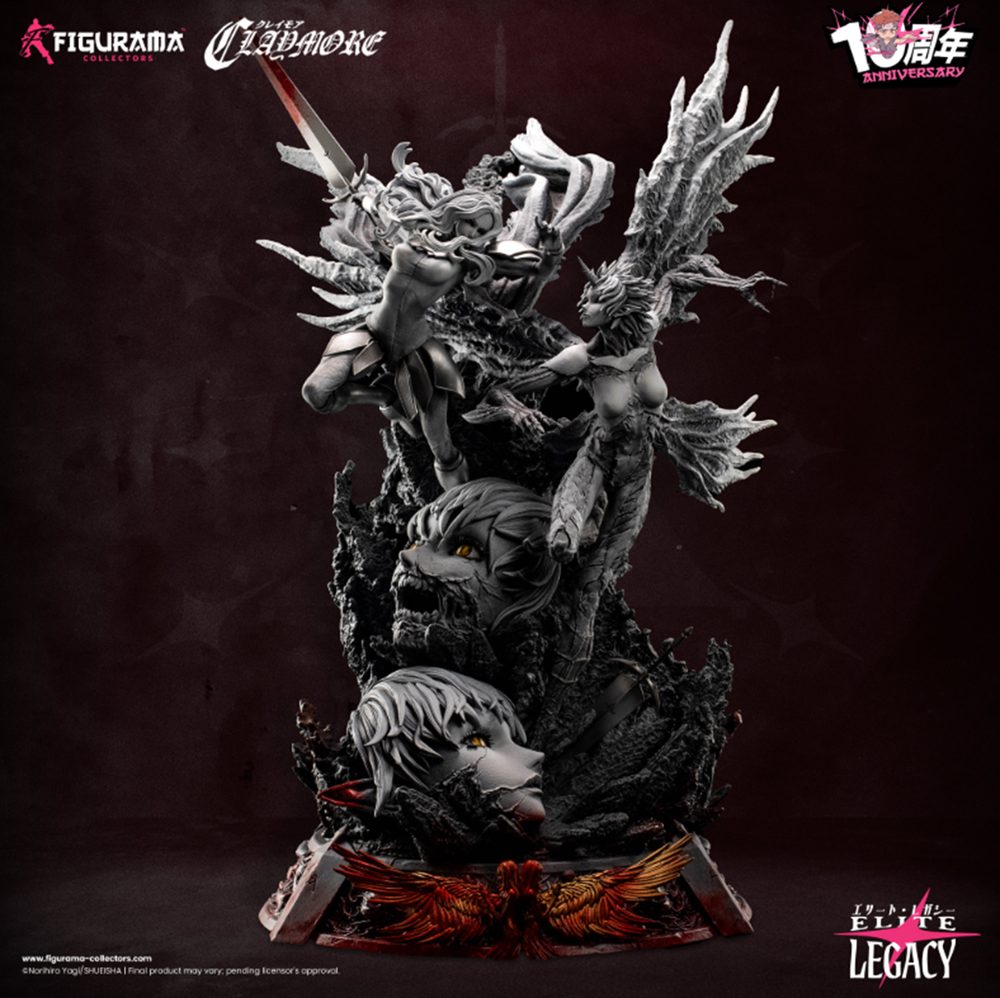 CLAYMORE - テレサ vs プリシラ 10周年記念エディション スタチュー ("Claymore" - Teresa vs Priscilla 10th Anniversary Edition Statue)